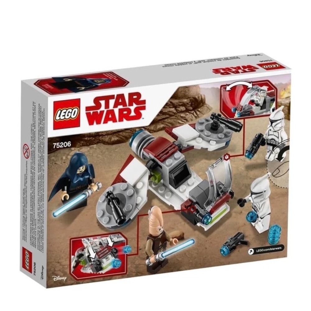 NEW LEGO Star Wars Jedi and Clone Troopers Battle Pack Retired Set 102 Pcs